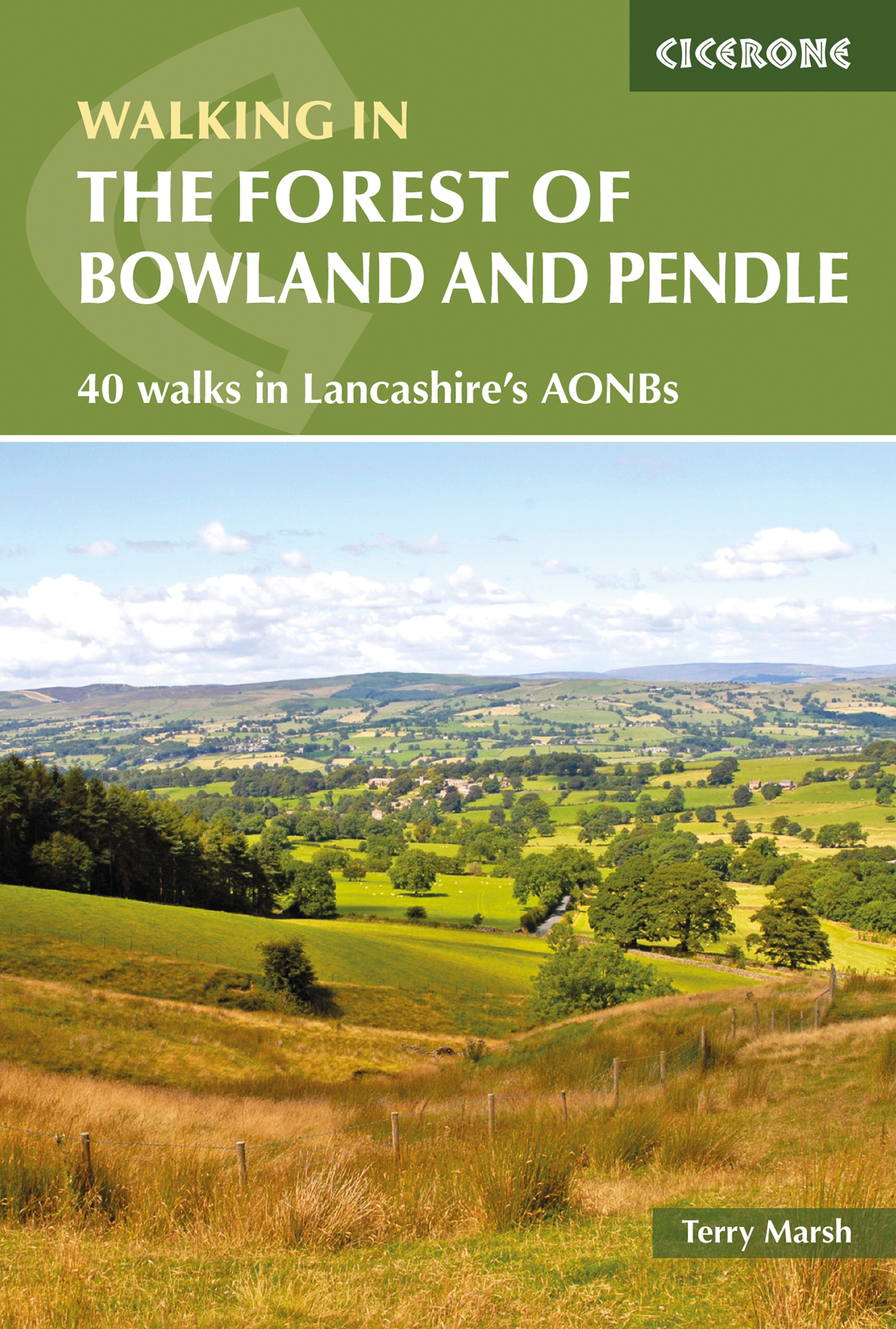 Walking in the Forest of Bowland and Pendle  - Front Cover