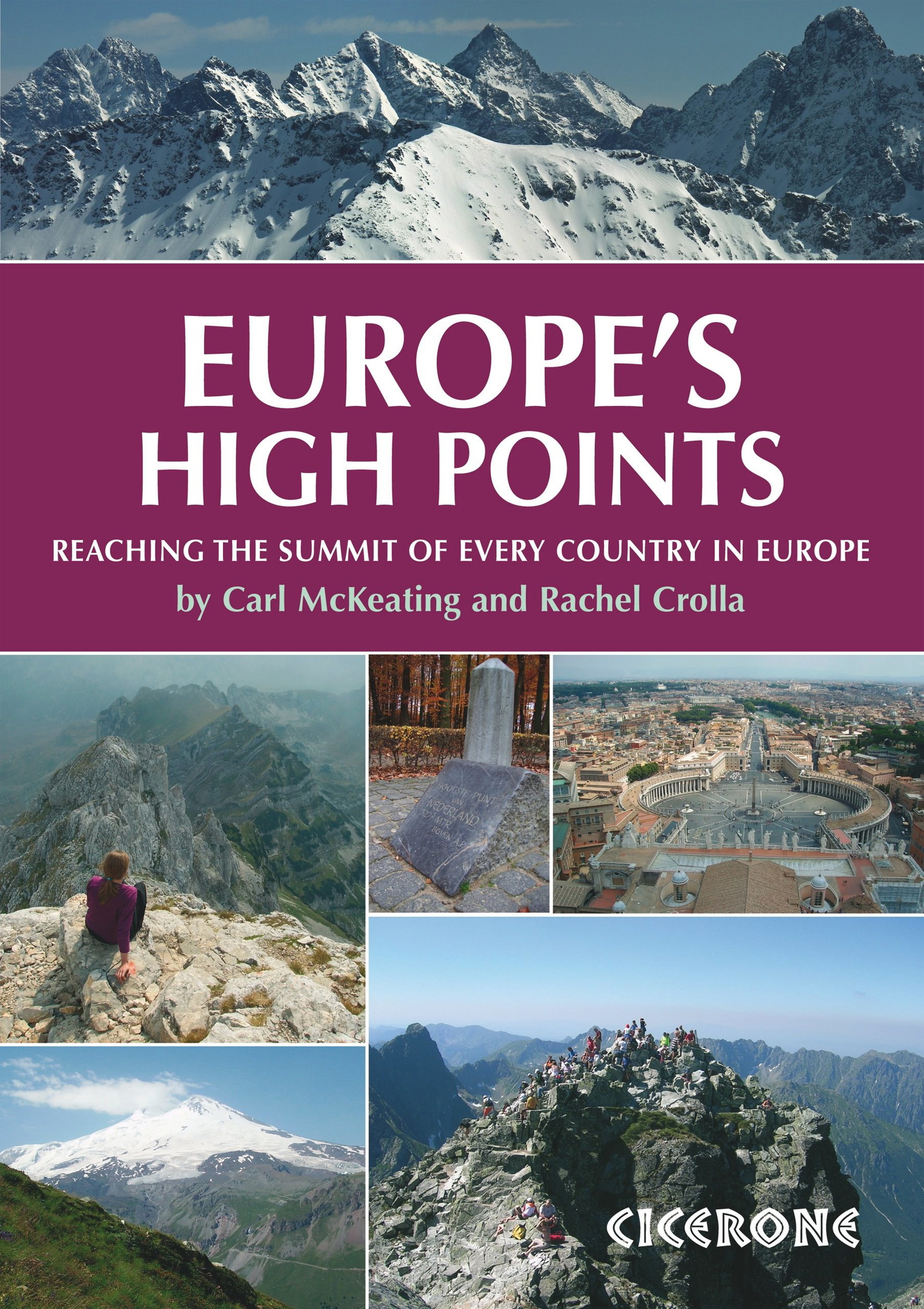 Europe's High Points - Front Cover