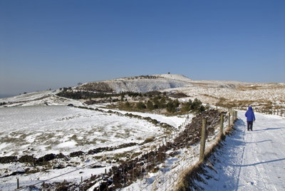 Walking on the West Pennine Moors - Route Photos