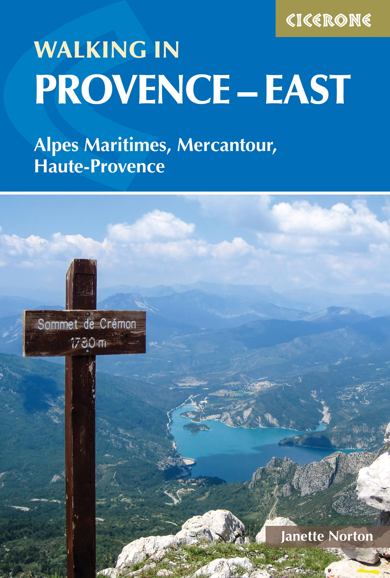 Walking in Provence - East - Front Cover