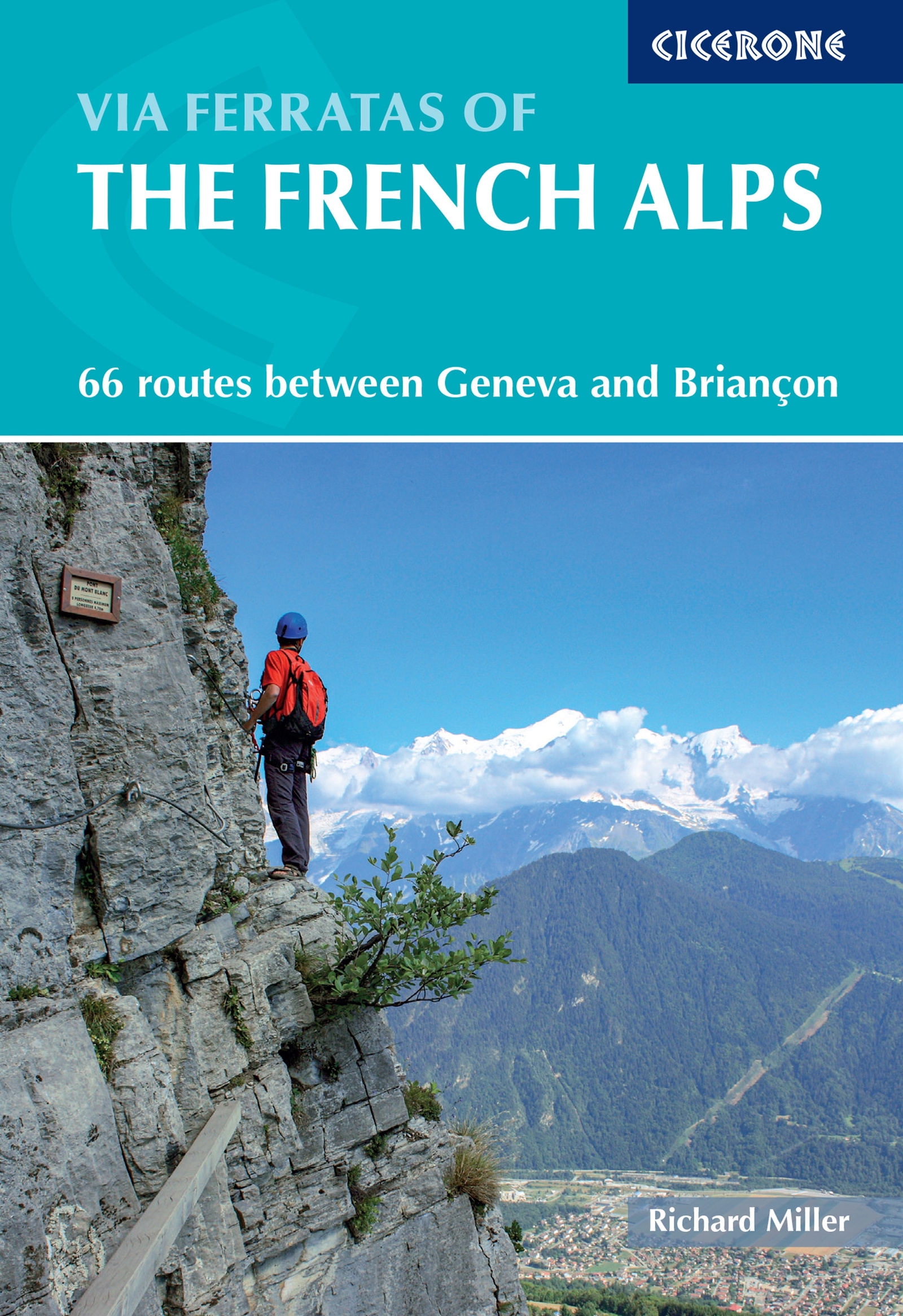 Via Ferratas of the French Alps - Front Cover