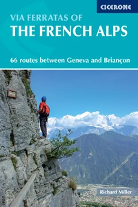 Via Ferratas of the French Alps - Front Cover