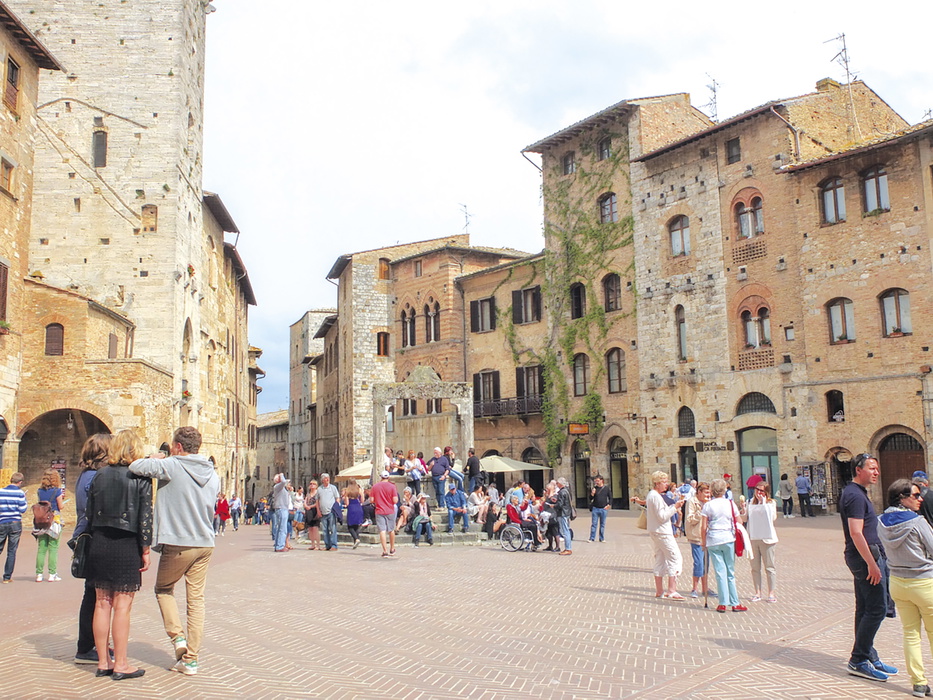Walking in Tuscany - Route Photos