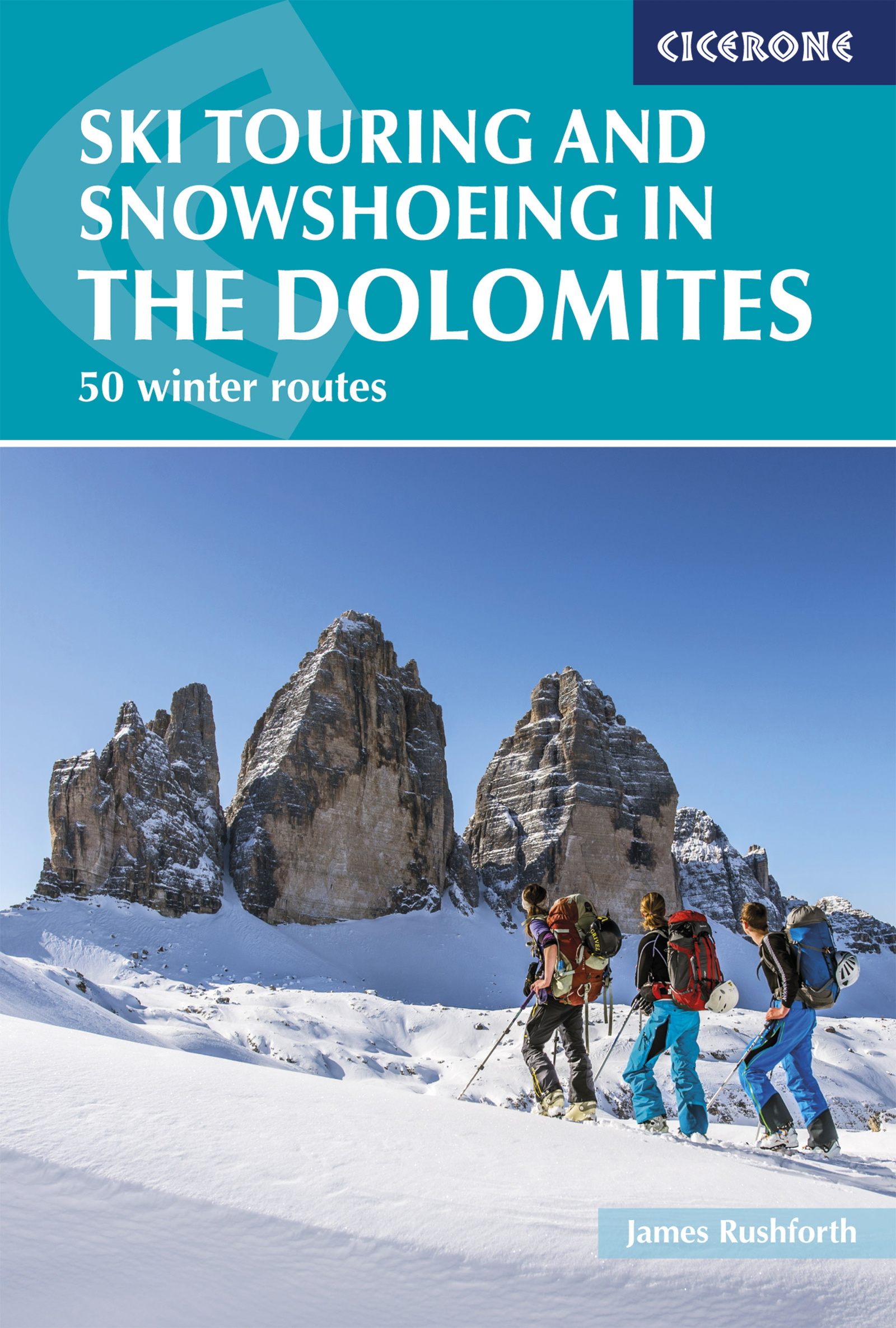 Ski Touring and Snowshoeing in the Dolomites - Front Cover