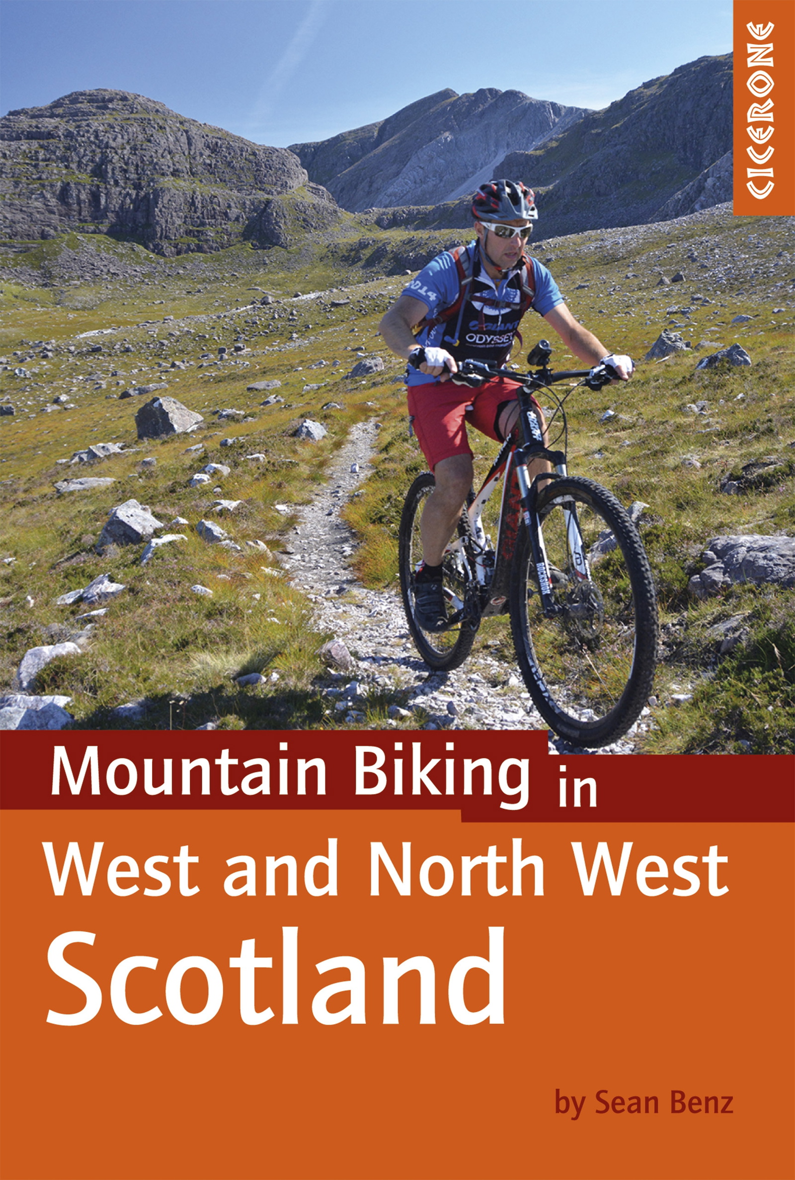 Mountain Biking in West and North West Scotland - Front Cover