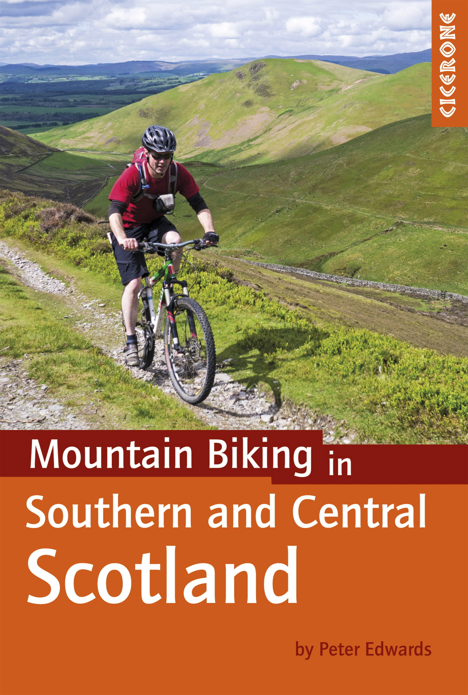 Mountain Biking in Southern and Central Scotland - Front Cover