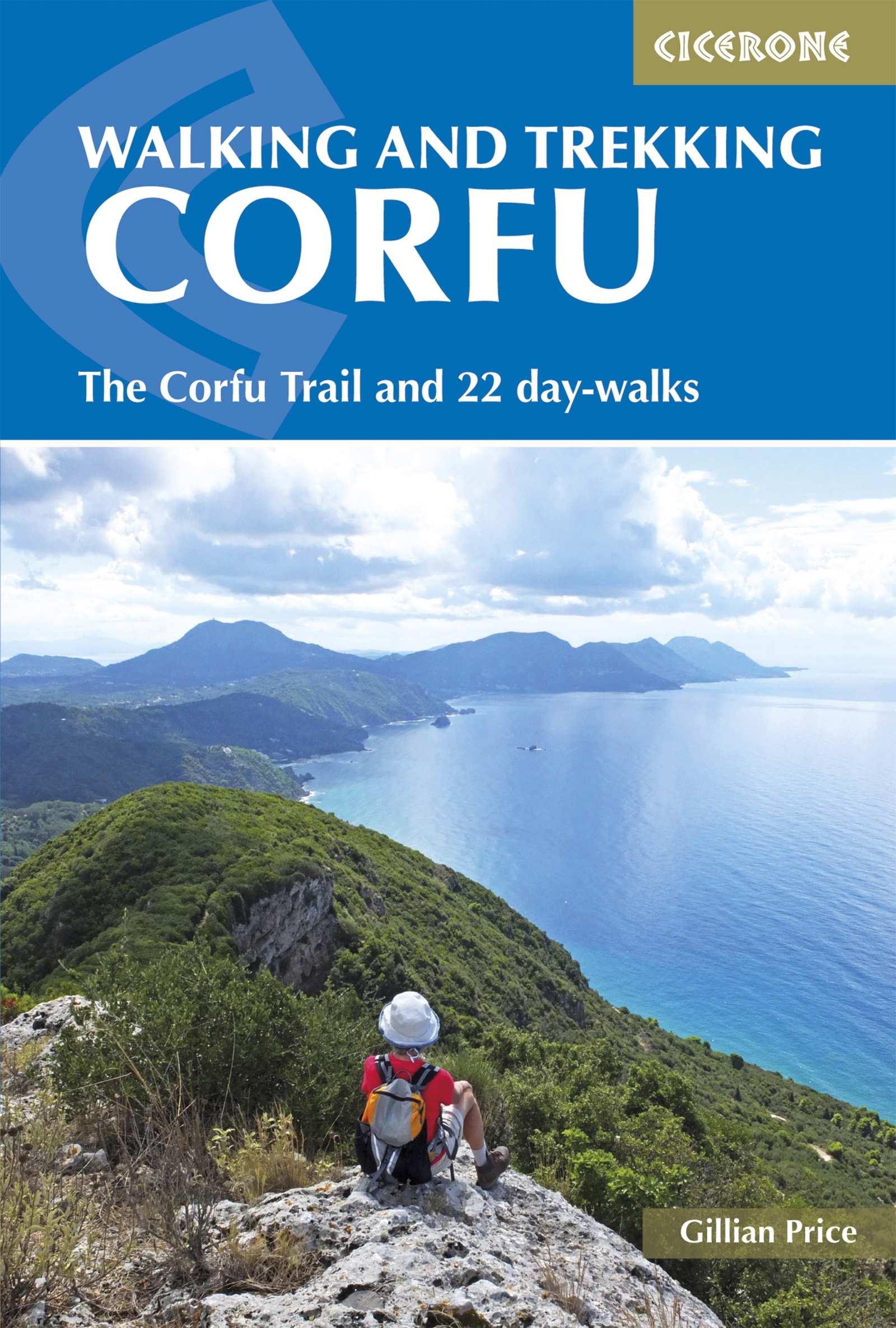 Walking and Trekking on Corfu - Front Cover
