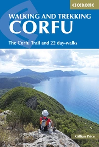 Walking and Trekking on Corfu - Front Cover