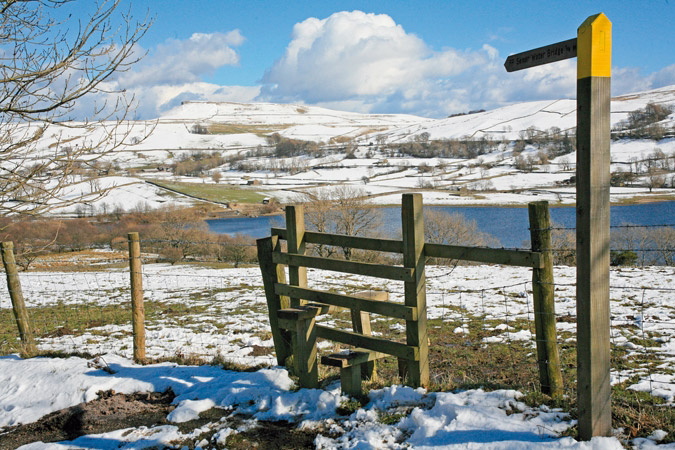 Walking in the Yorkshire Dales: North and East - Route Photos