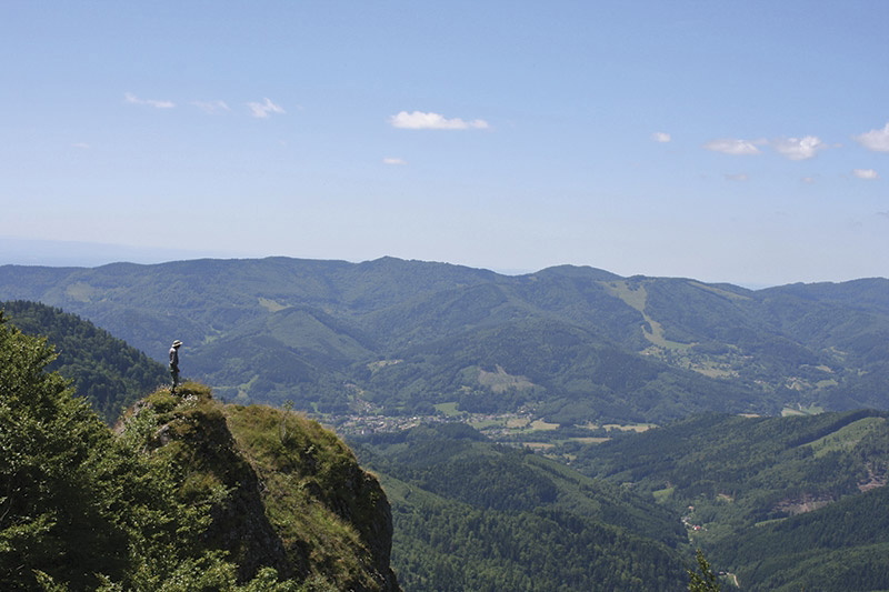 The GR5 Trail - Vosges and Jura - Route Photos