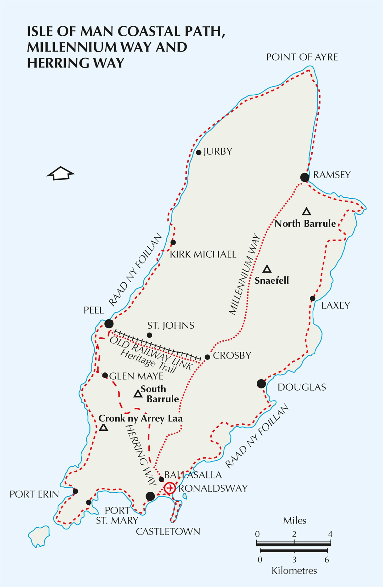 Isle of Man Coastal Path Guidebook | Raad ny Foillan… | Cicerone Press