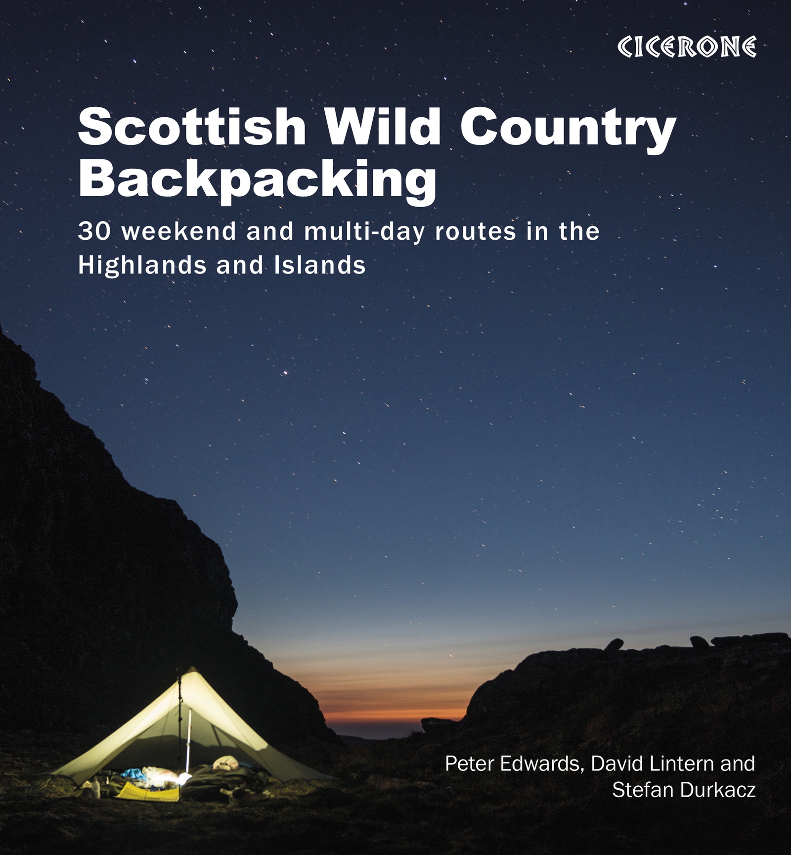 Scottish Wild Country Backpacking - Front Cover