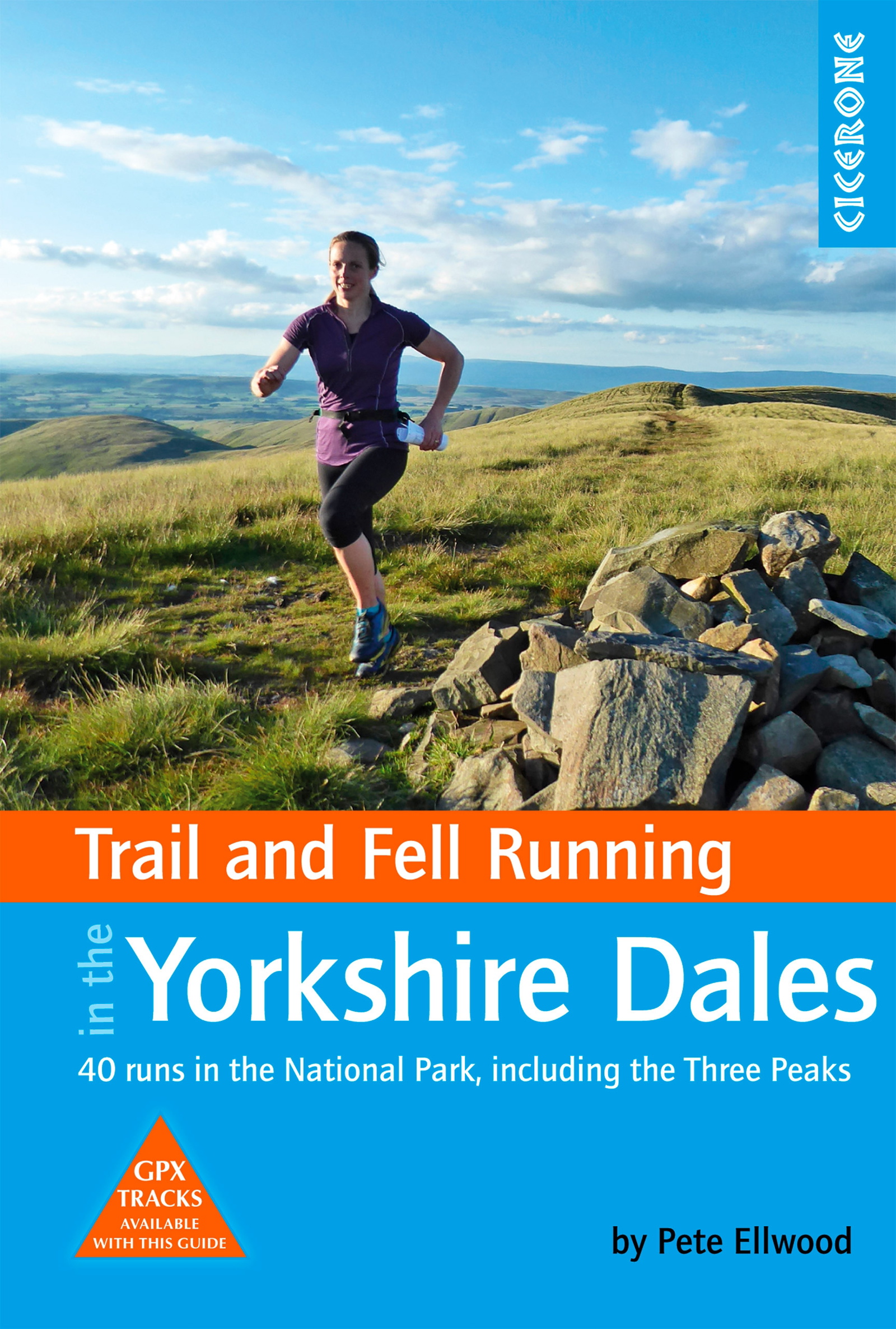 Trail and Fell Running in the Yorkshire Dales - Front Cover
