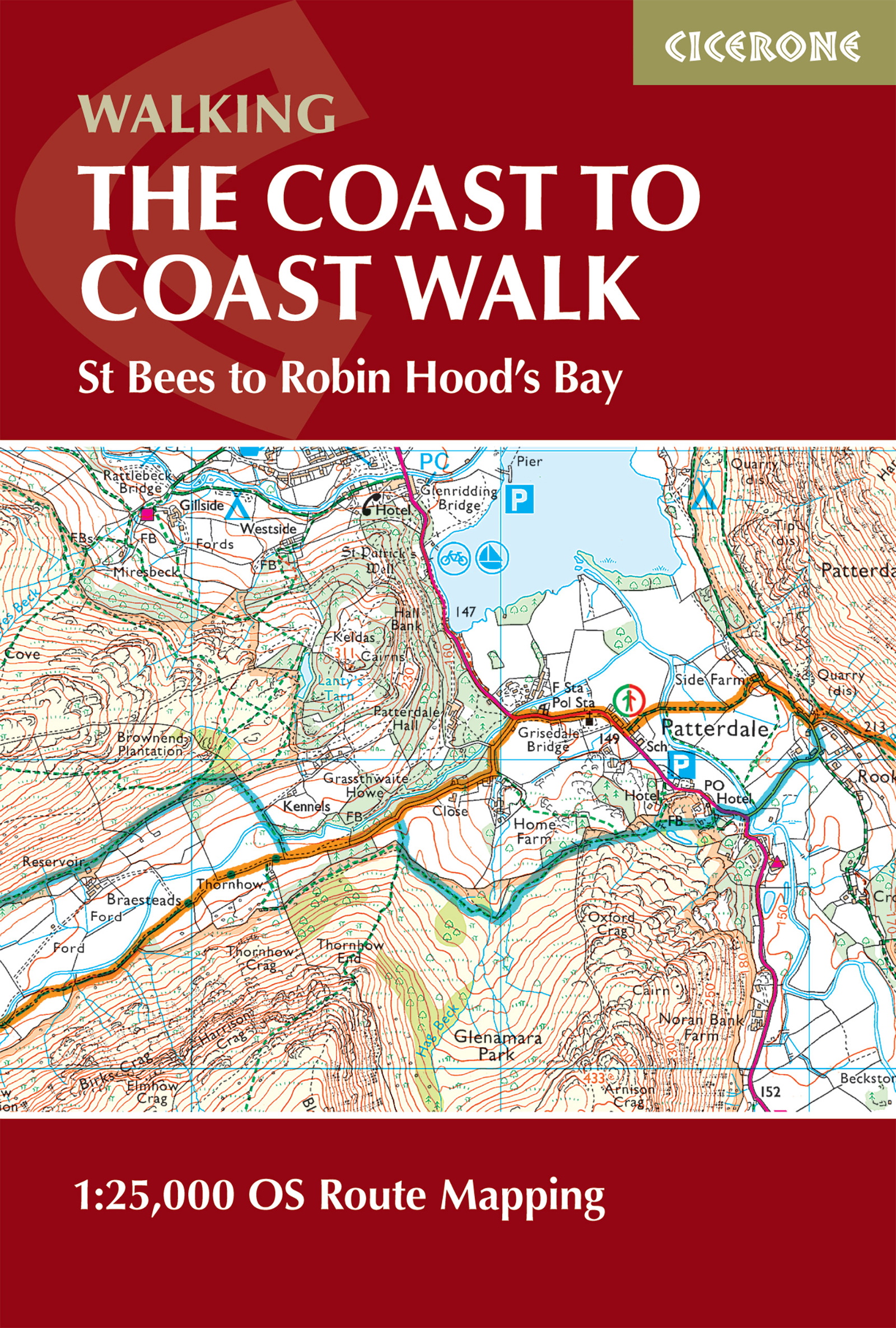 The Coast to Coast Map Booklet - Front Cover