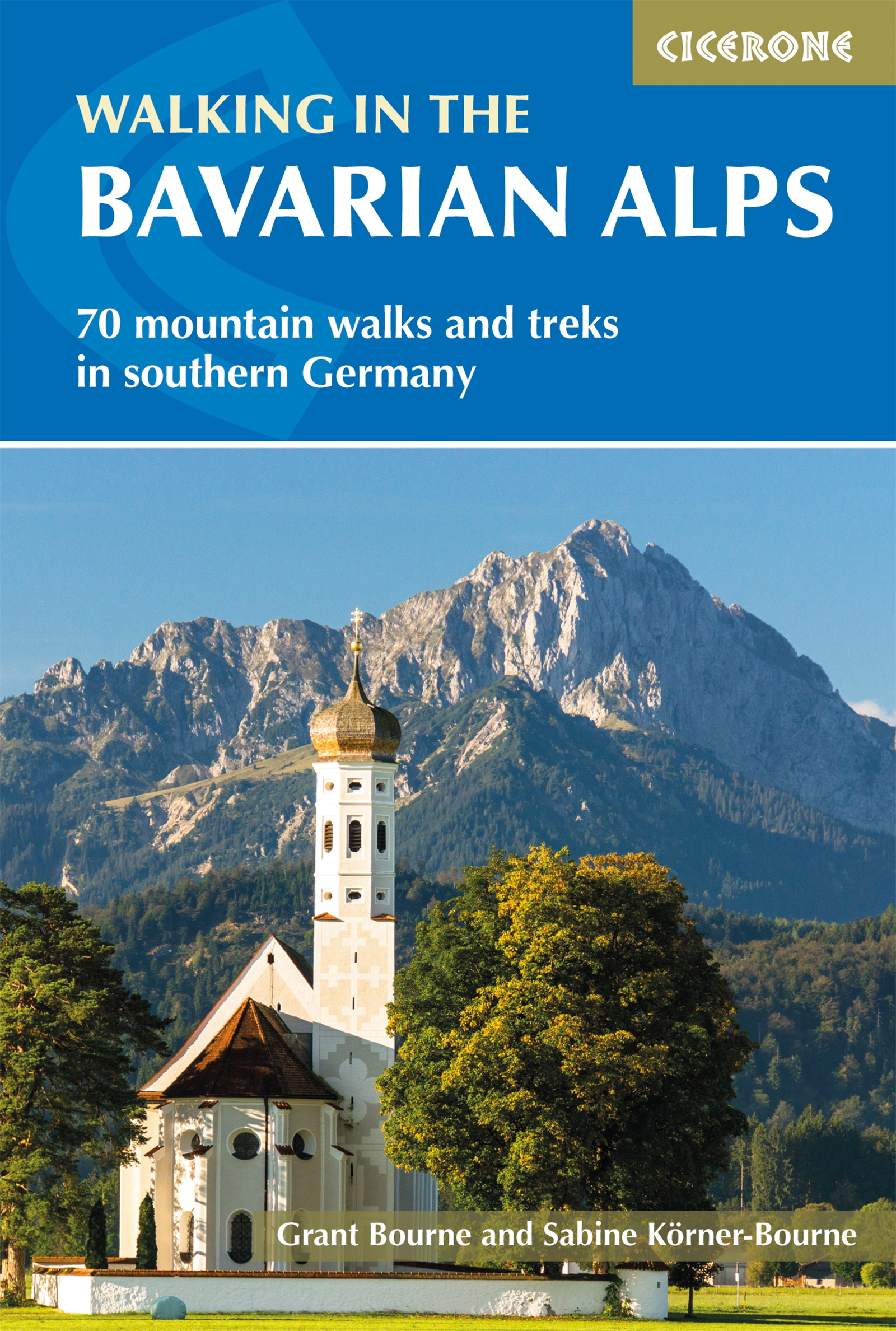 Walking in the Bavarian Alps - Front Cover