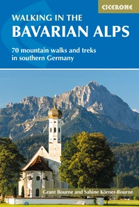 Walking in the Bavarian Alps - Front Cover