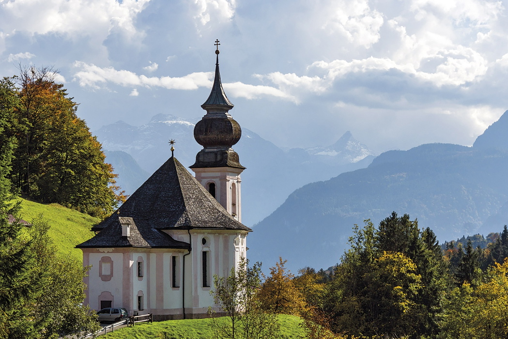 Walking in the Bavarian Alps - Route Photos