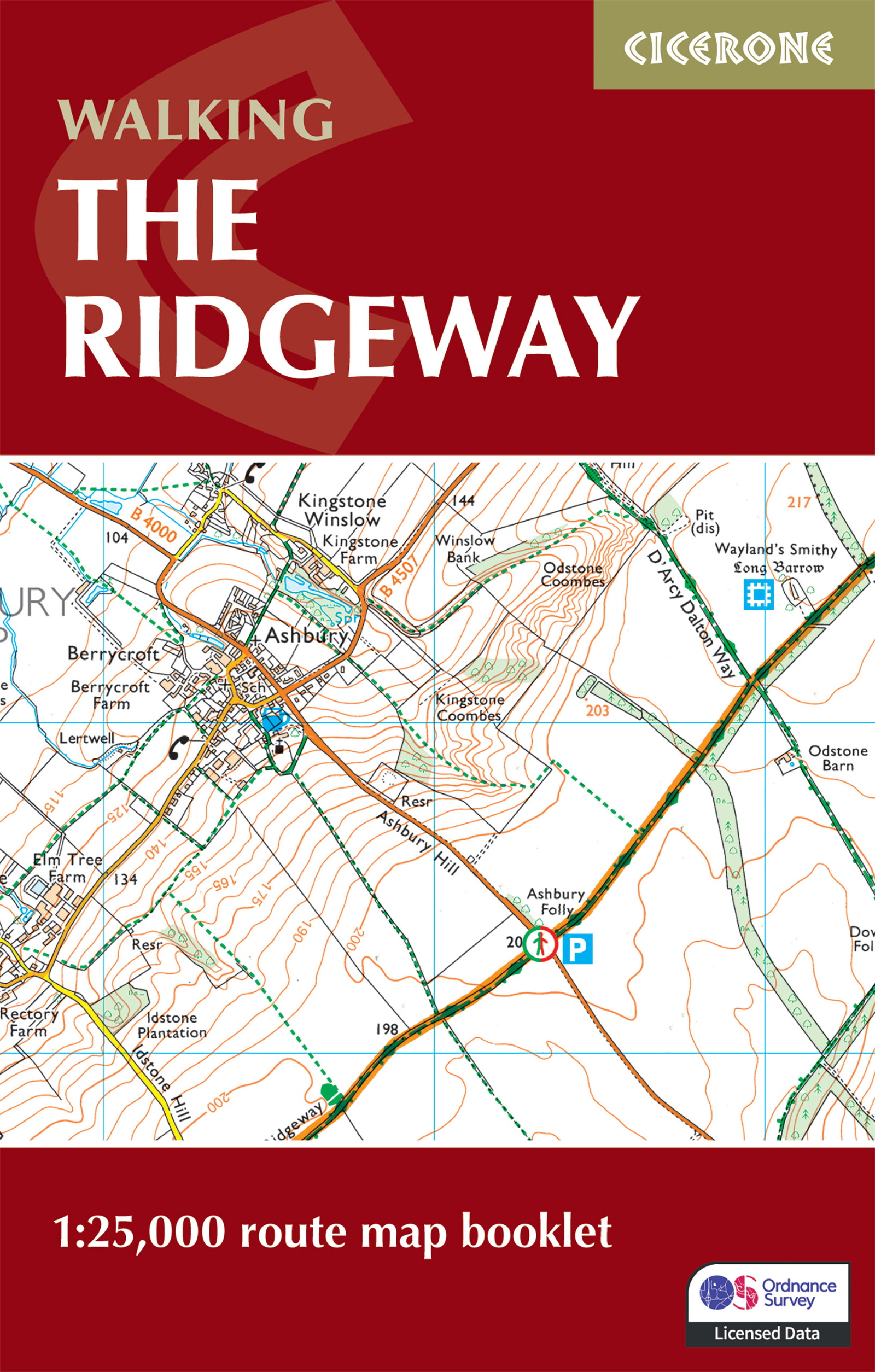 The Ridgeway Map Booklet - Front Cover