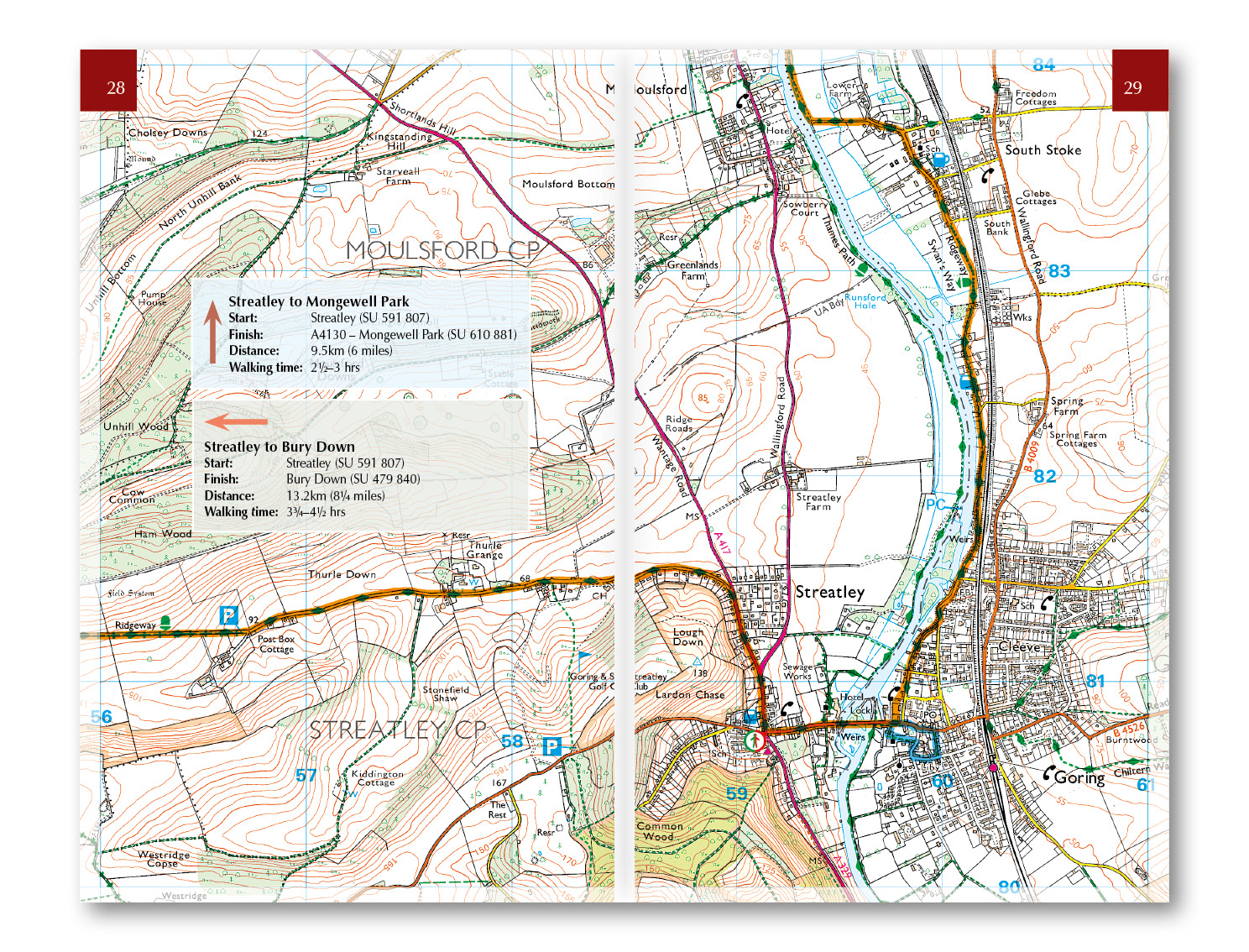 Ridgeway National Trail OS map booklet | Cicerone Press
