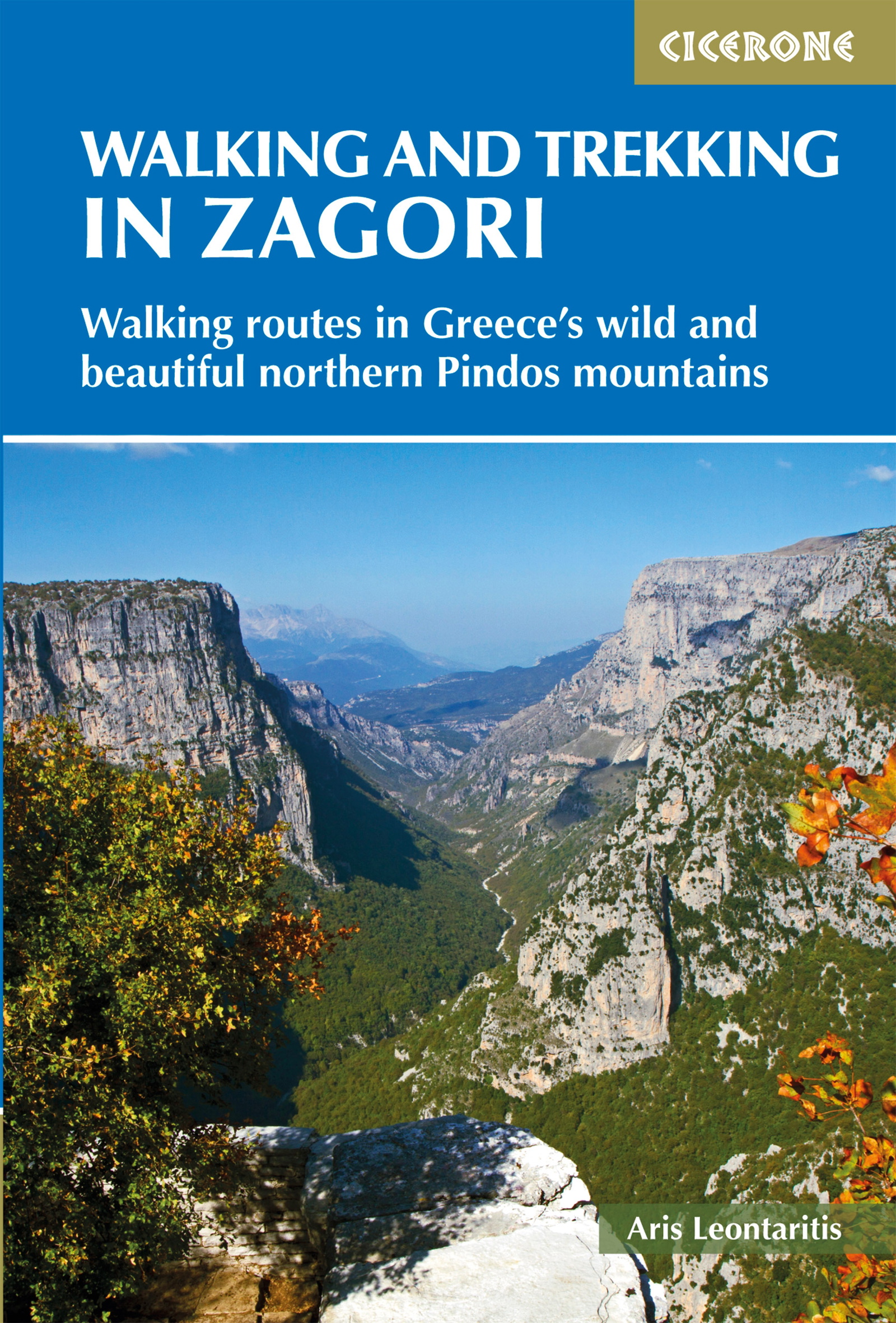 Walking and Trekking in Zagori - Front Cover