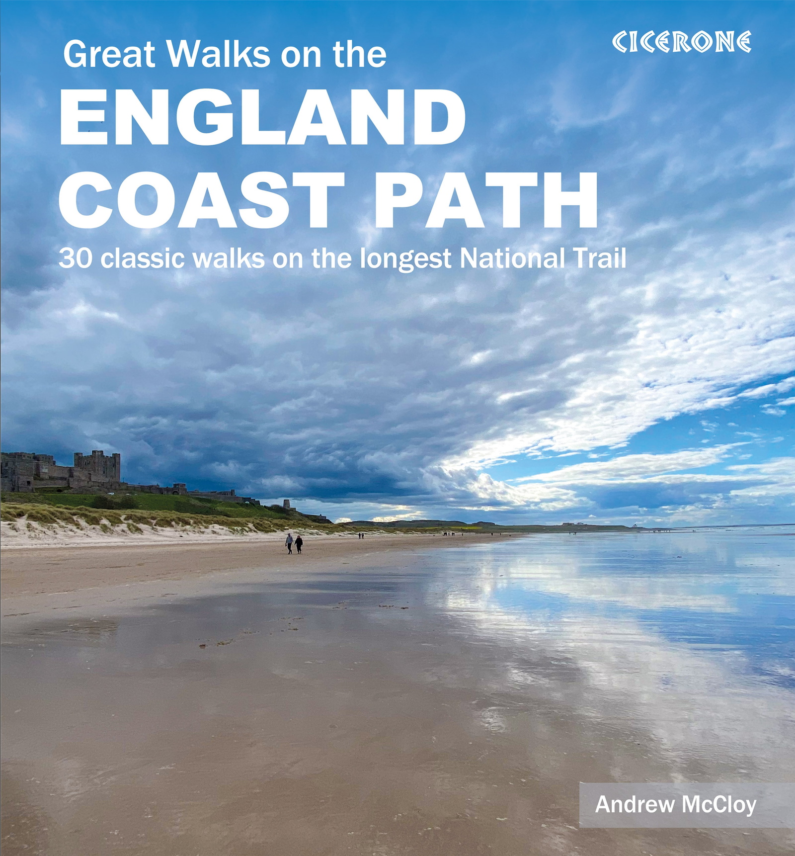 Great Walks on the England Coast Path - Front Cover