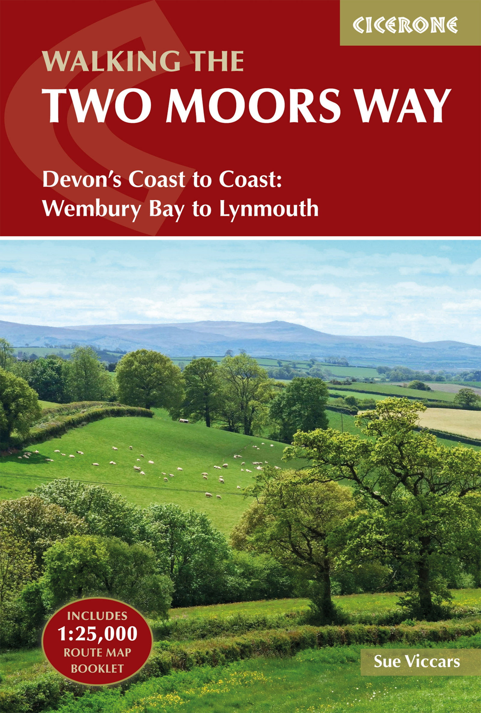 The Two Moors Way - Front Cover