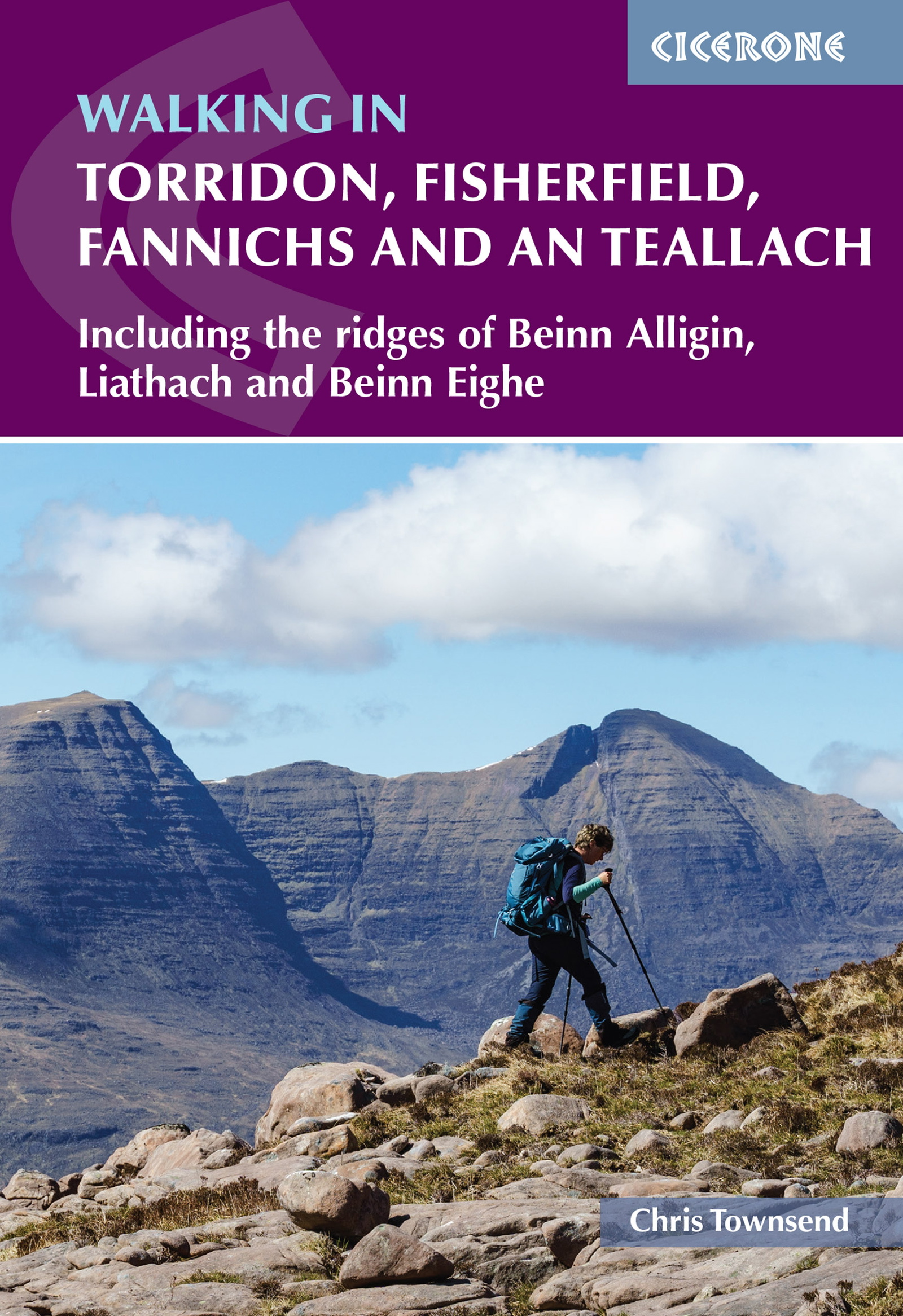 Walking in Torridon, Fisherfield, Fannichs and An Teallach - Front Cover