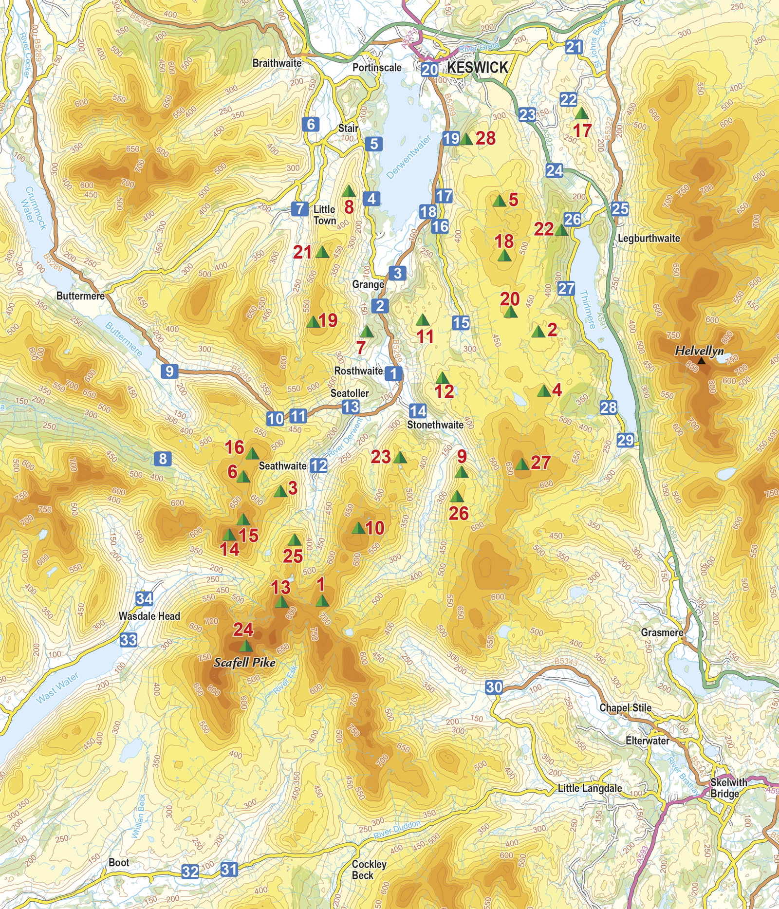 Walking the Lake District Fells – Borrowdale |… | Cicerone Press
