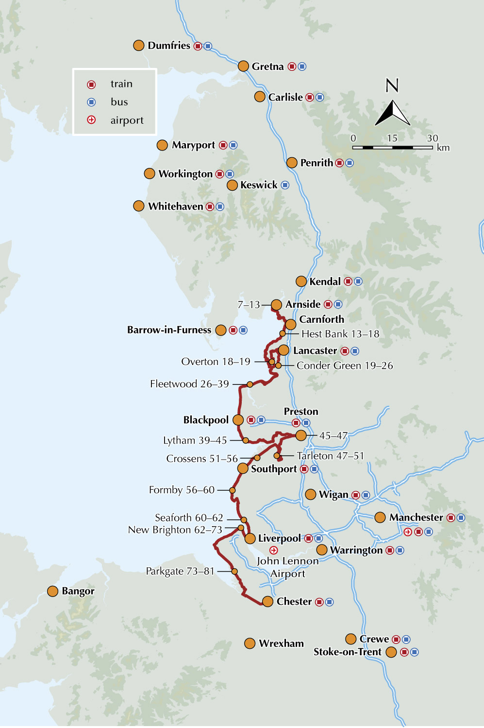 King Charles III England Coast Path North West OS… | Cicerone Press