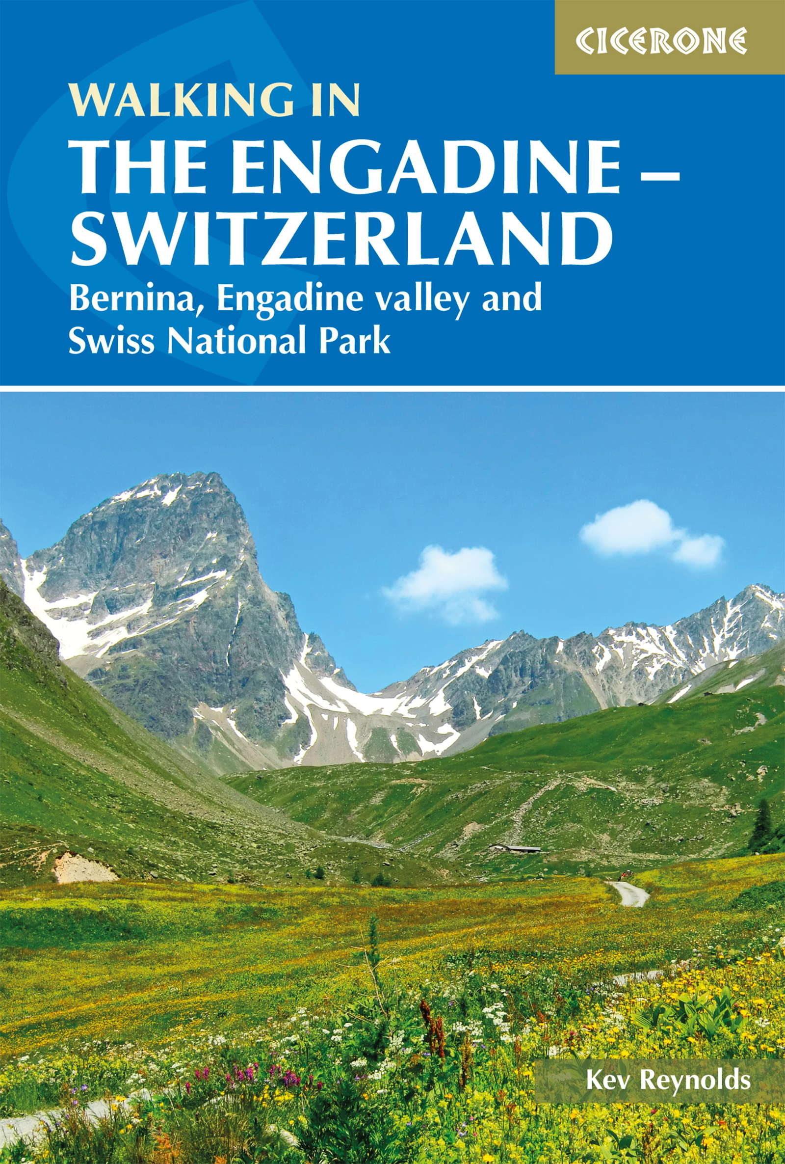 Walking in the Engadine - Switzerland - Front Cover