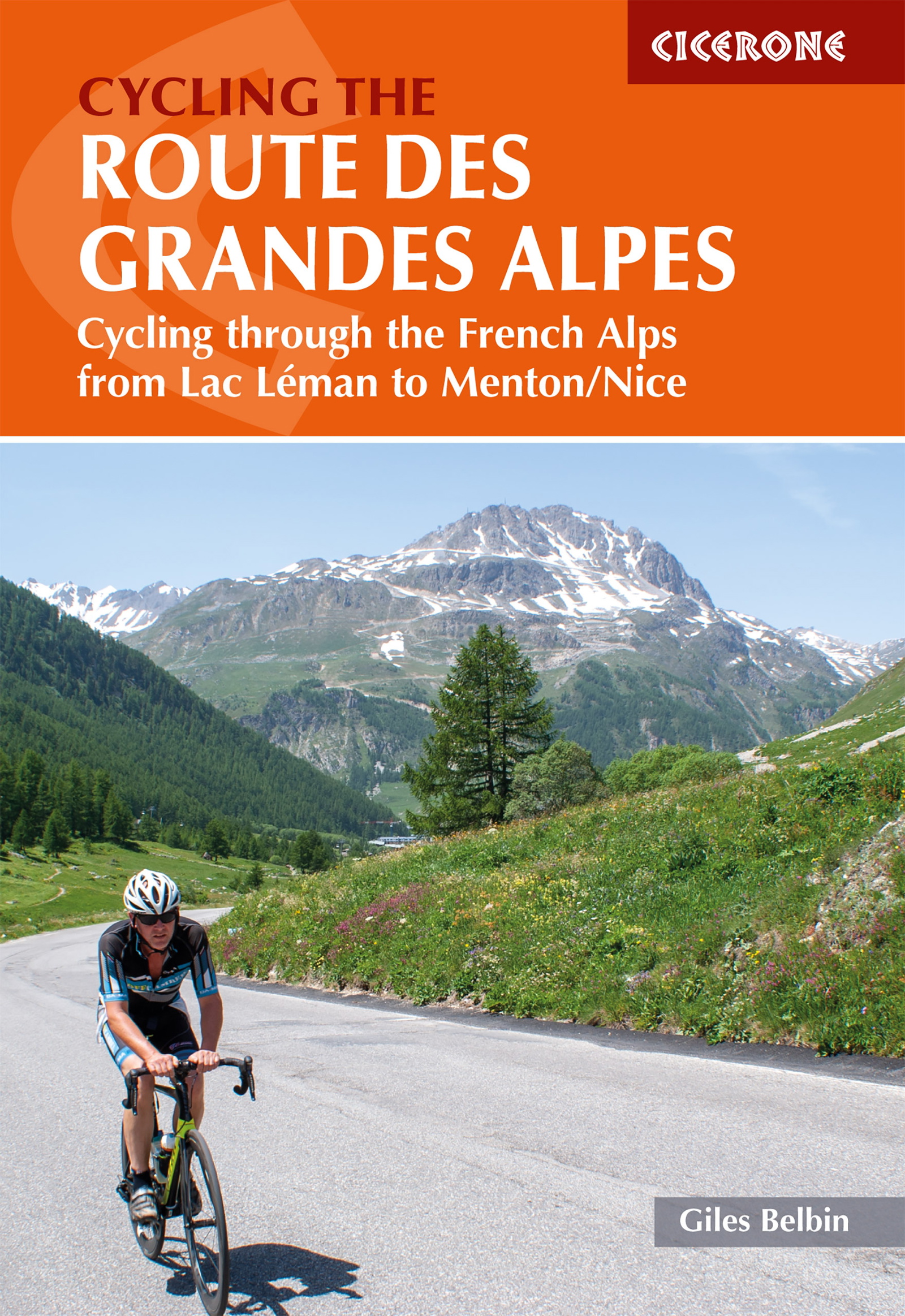 Cycling the Route des Grandes Alpes - Front Cover