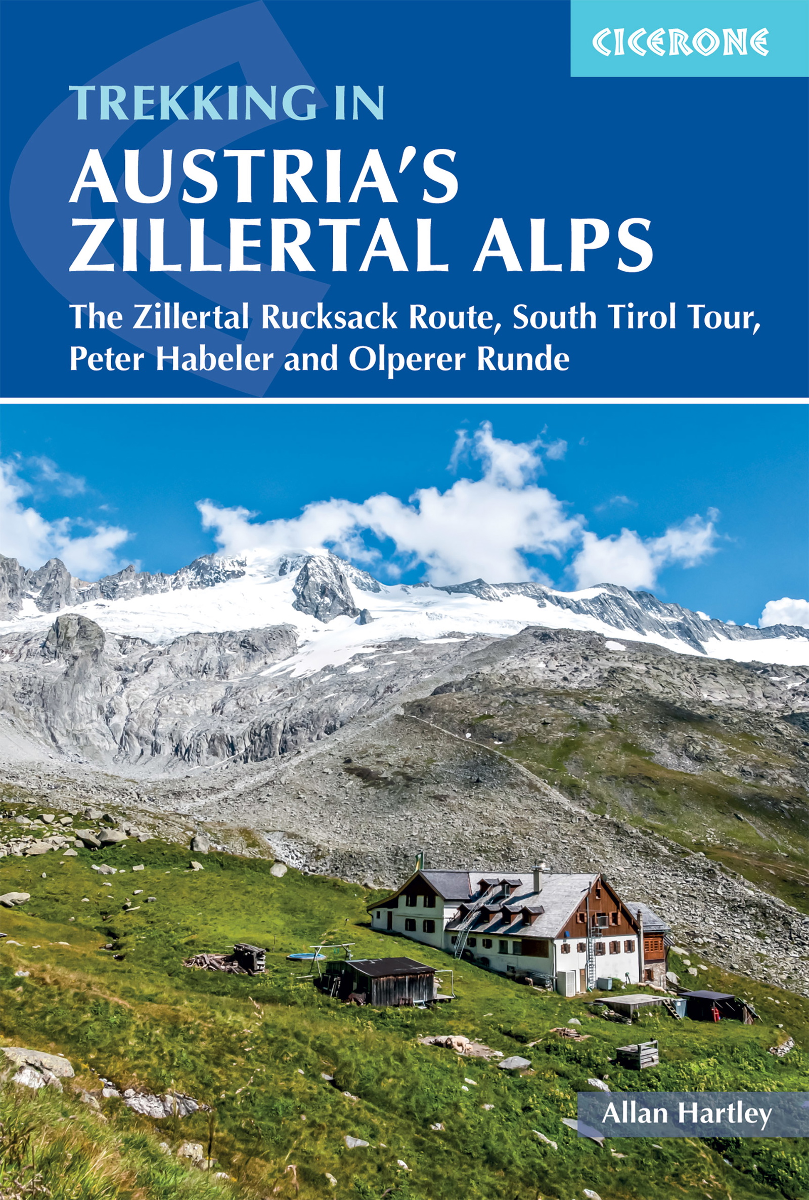Trekking in Austria's Zillertal Alps - Front Cover