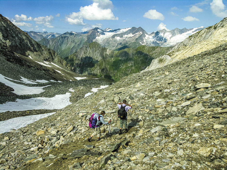 Trekking in Austria's Hohe Tauern - Route Photos