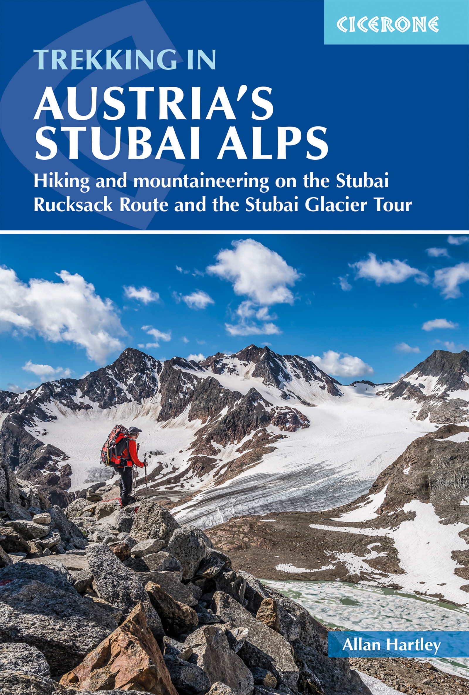 Trekking in Austria's Stubai Alps - Front Cover