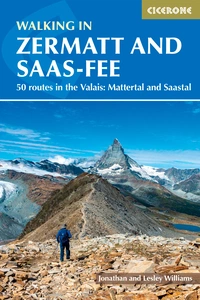 Walking in Zermatt and Saas-Fee - Front Cover