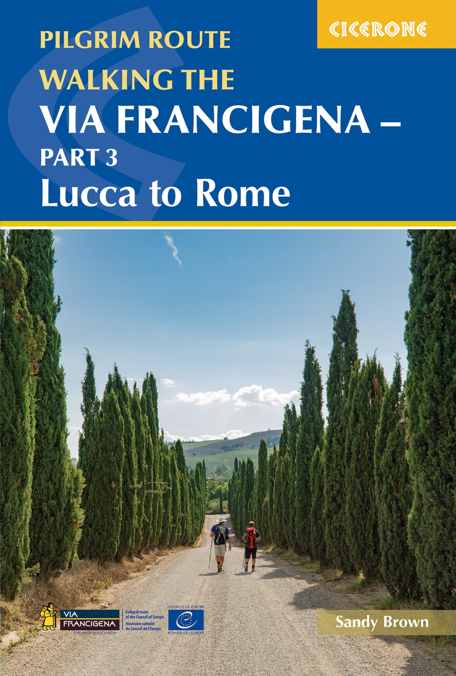 Walking the Via Francigena Pilgrim Route - Part 3 - Front Cover