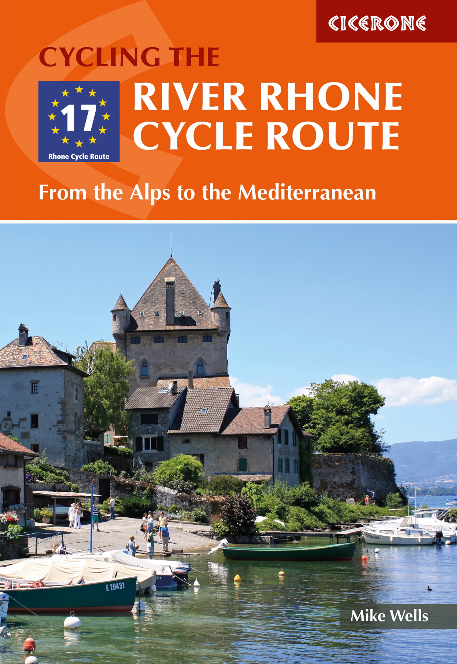 The River Rhone Cycle Route - Front Cover