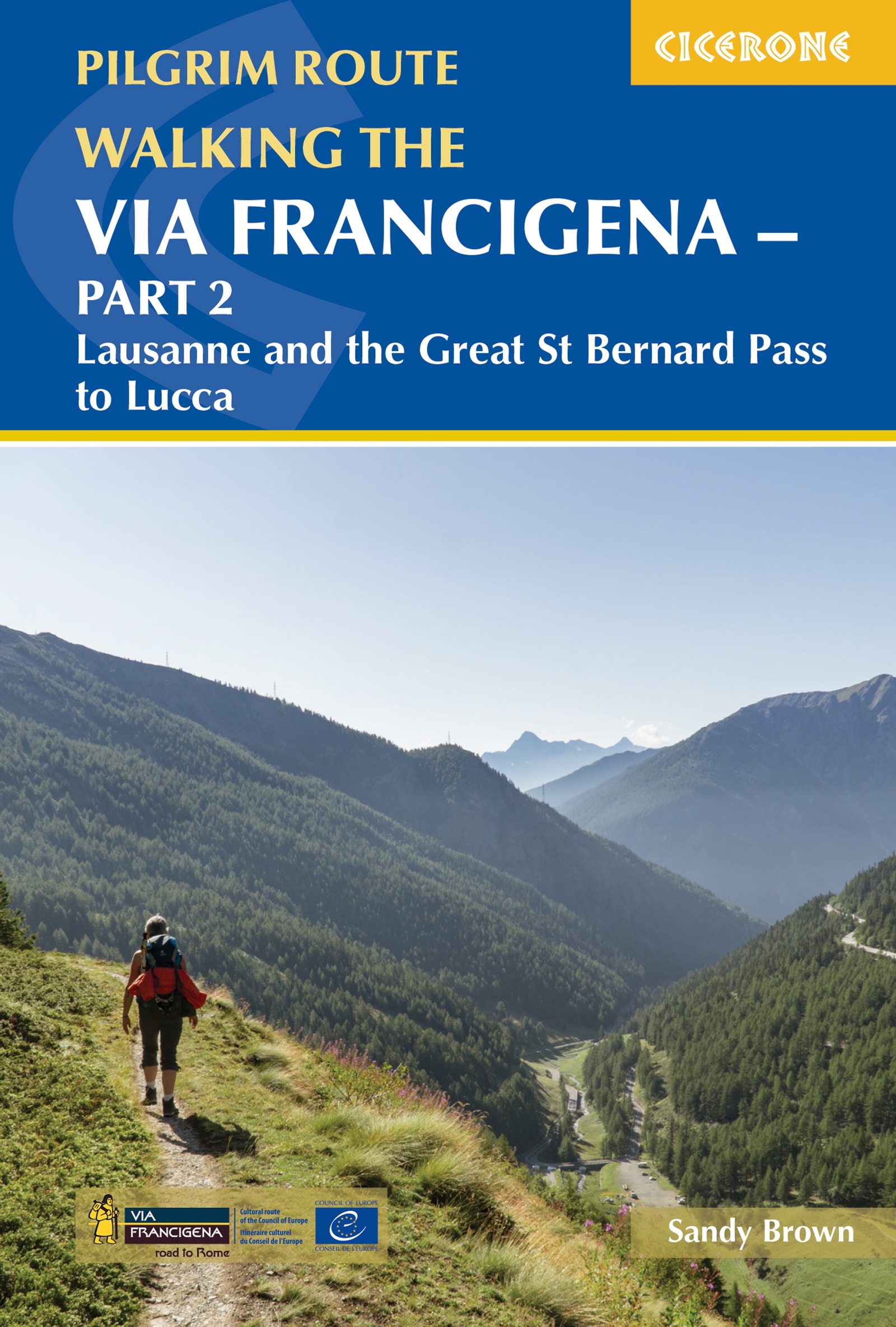 Walking the Via Francigena Pilgrim Route - Part 2 - Front Cover