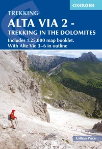 Alta Via 2 - Trekking in the Dolomites Alta Via 2 - Trekking in the Dolomites - Front Cover