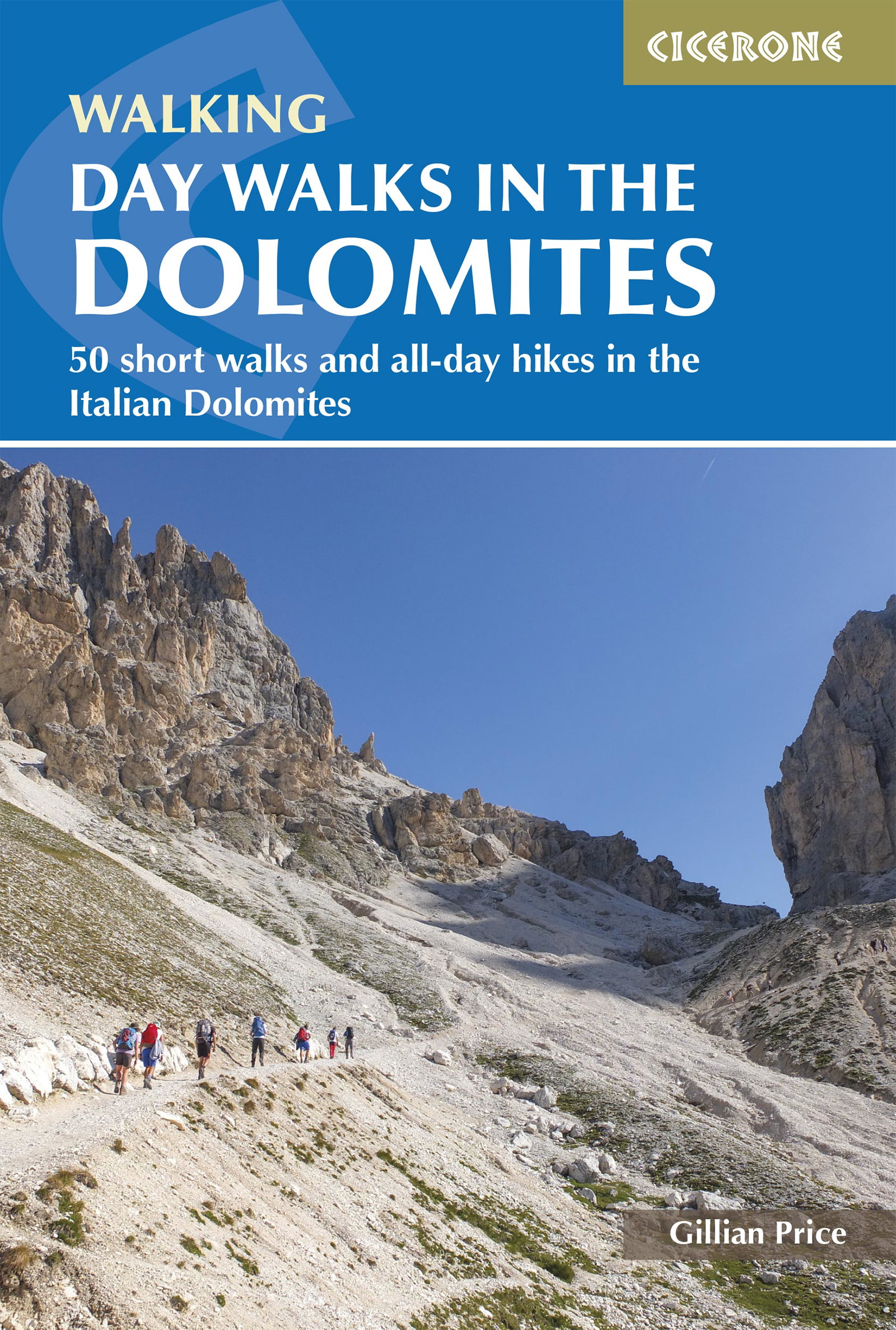 Day Walks in the Dolomites - Front Cover