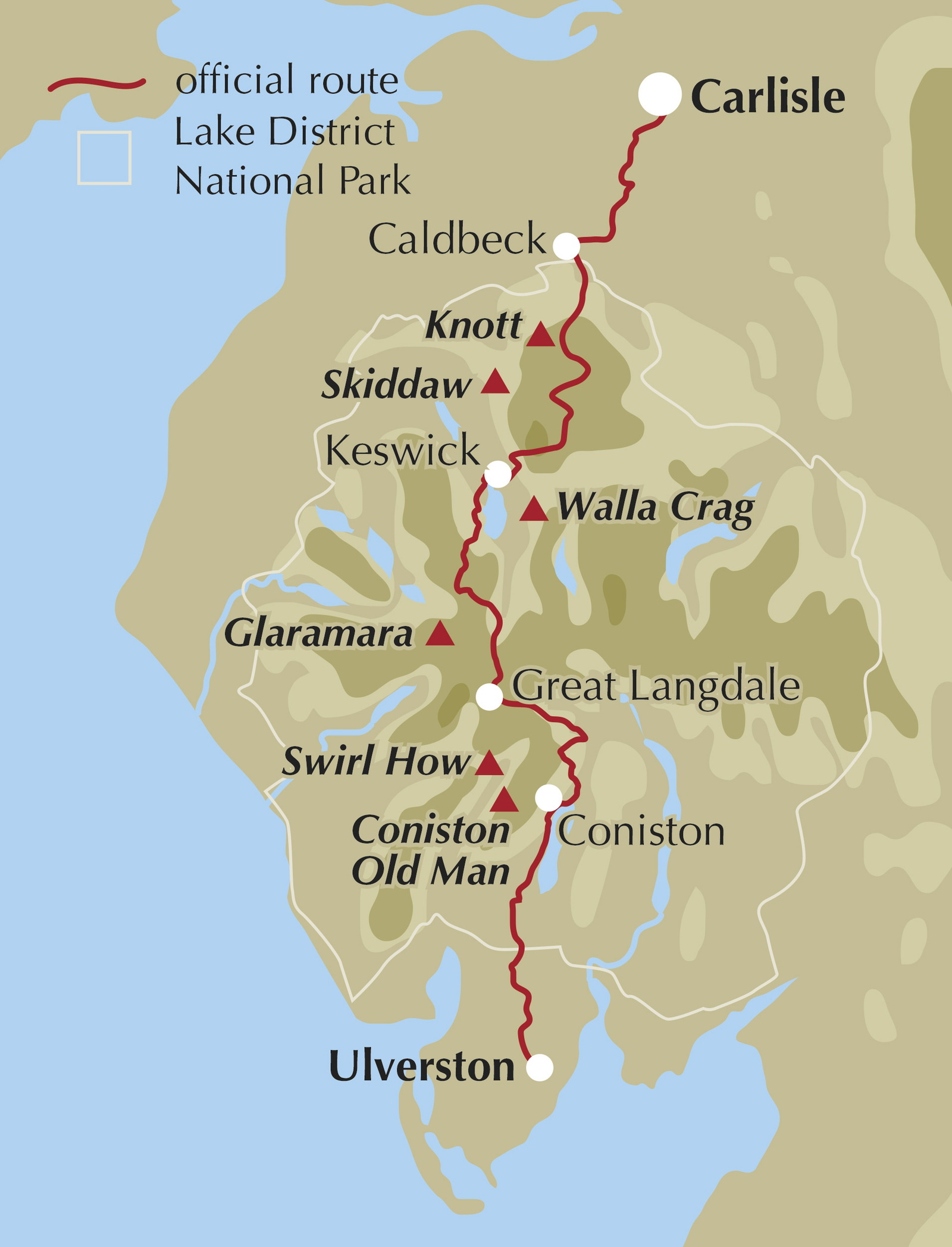 Walking the Cumbria Way Guidebook | Long-Distance… | Cicerone Press