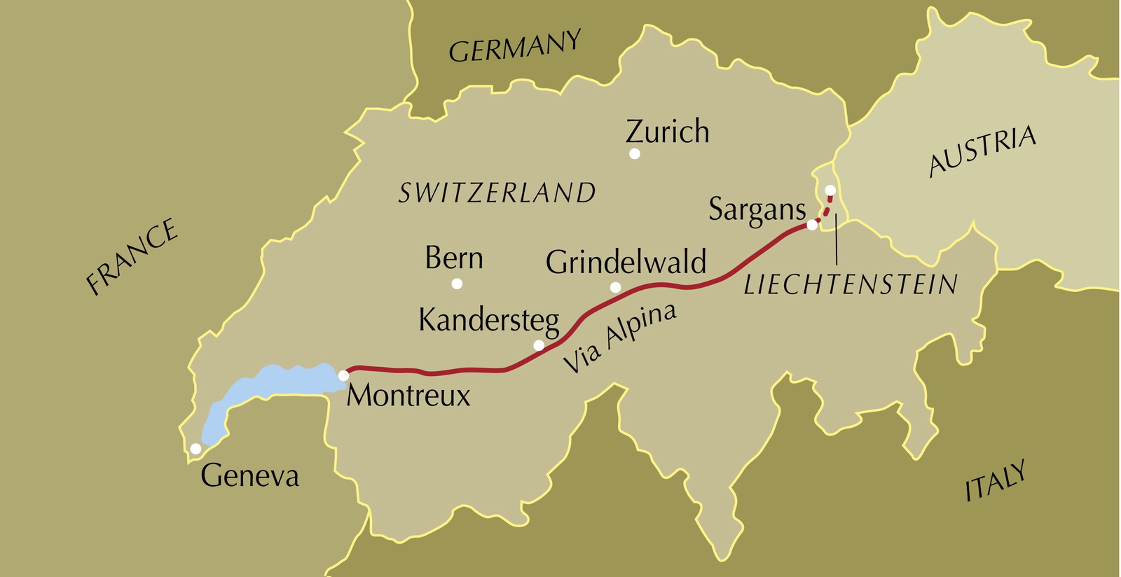 Swiss Via Alpina (Alpine Pass Route) - Cicerone… | Cicerone Press