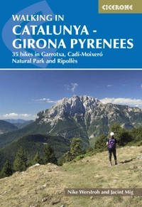 Walking in Catalunya - Girona Pyrenees - Front Cover