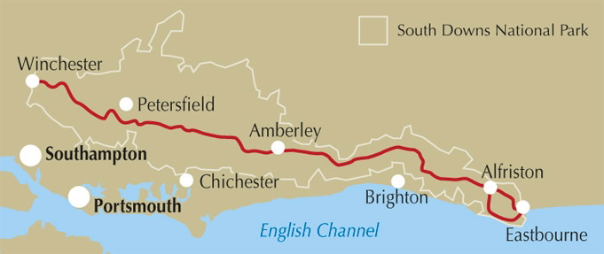 South Downs Way Map Booklet | 1:25,000 OS Mapping | Cicerone Press