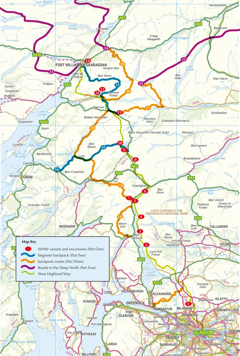 Not the West Highland Way Guidebook | Mountain Route… | Cicerone Press