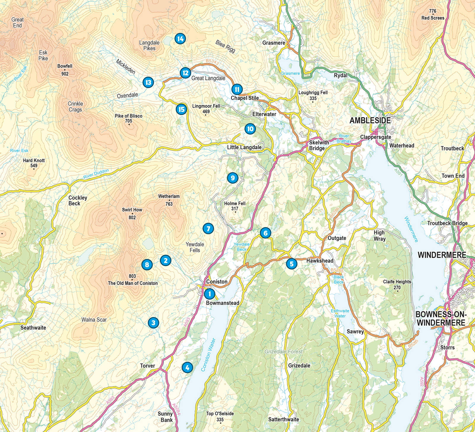 15 Short Walks in the Lake District | Coniston &… | Cicerone Press