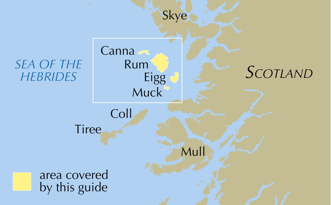 Walking Rum and the Small Isles - Location Map
