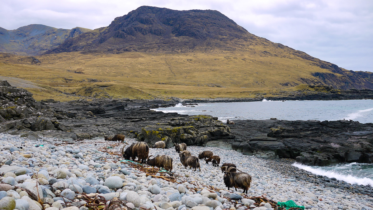 Walking Rum and the Small Isles - Route Photos