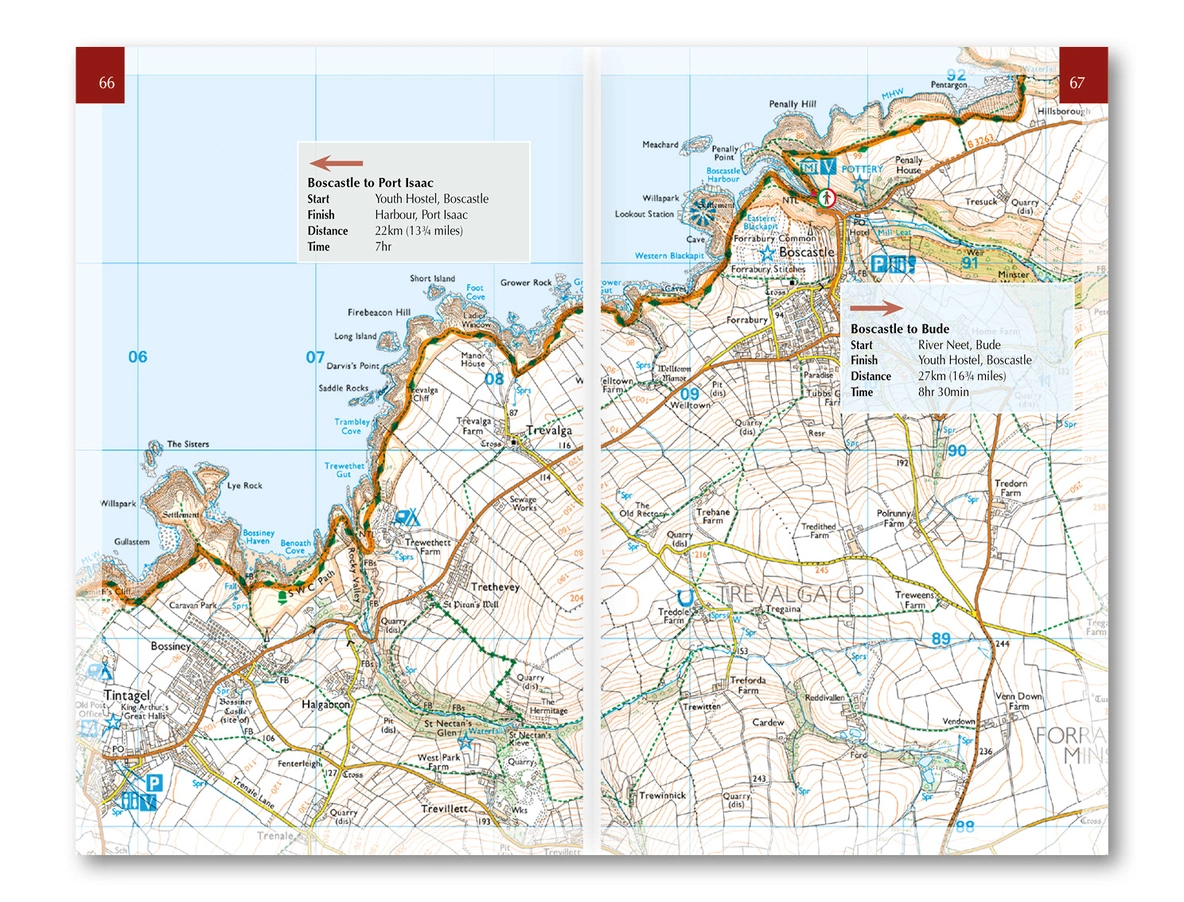 Sw Coast Path Printable Map.pdf South West Coast Path Map Booklet Vol 1 | Minehead… | Cicerone Press