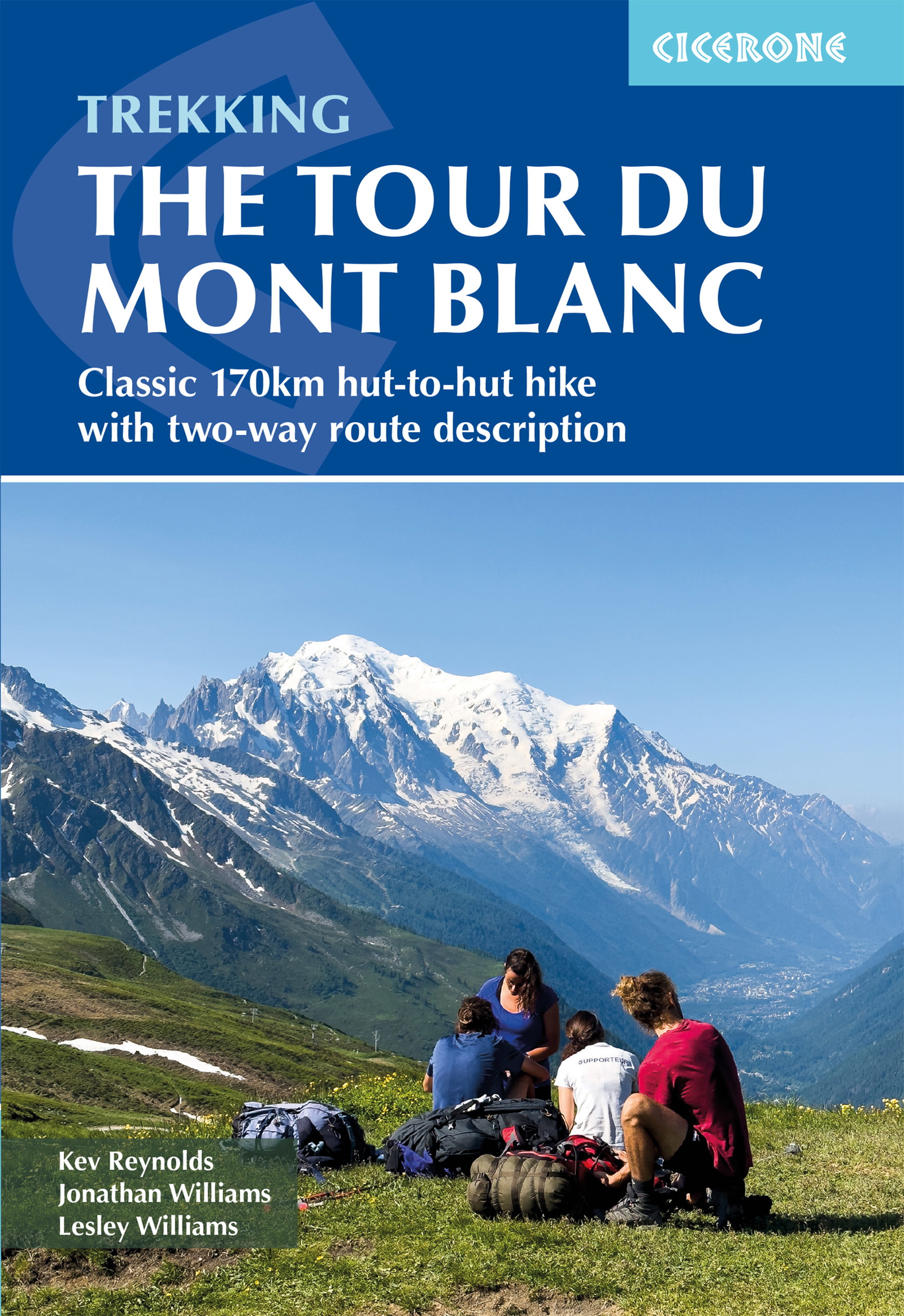 Trekking the Tour du Mont Blanc - Front Cover